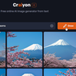 『Craiyon』AI画像生成ツール　テキスト入力で無料でリアル調画像が９枚も生成！