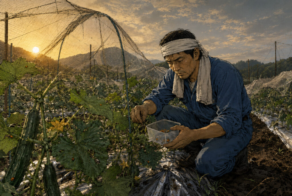 ウリハムシはなぜ厄介？毒の有無と無農薬での駆除・対策を徹底解説