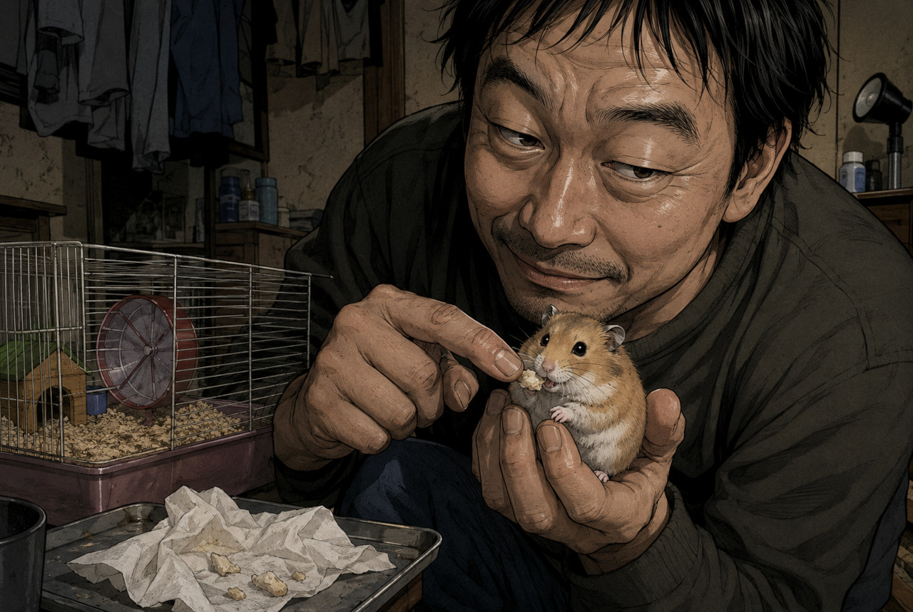 ハムスターに鼻糞と歯糞を食わせる飼い主――お前、それ愛情じゃなくて人体ゴミ処理係にしてないか？