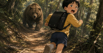 『森のくまさん』を信じて走ったら危険？学校で教えたい本当のクマ対策
