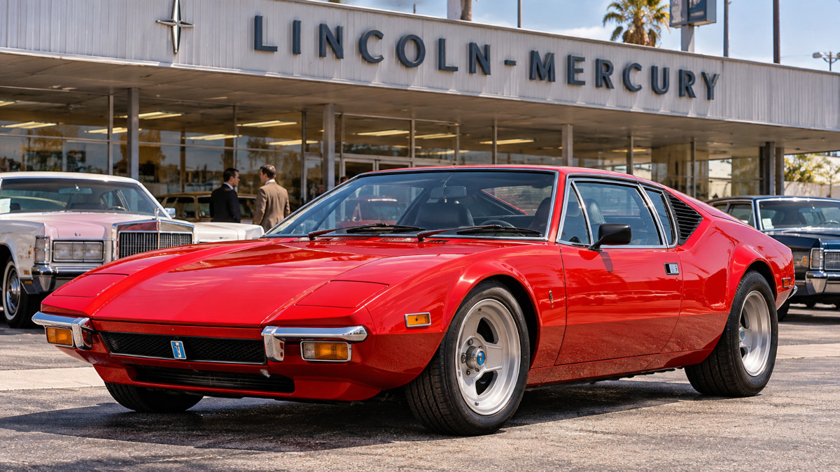 デ・トマソ・パンテーラはなぜフォードV8を積んだ？ 1速が左下の伊米混血スーパーカー